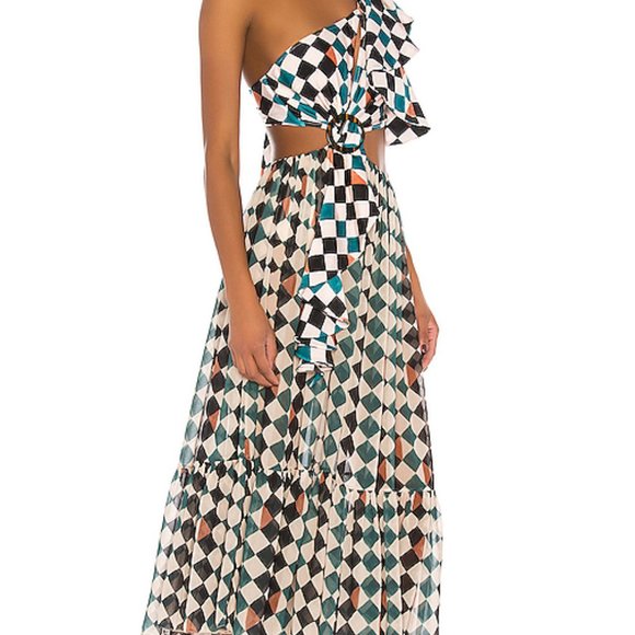 PATBO | One-shoulder midi dress - Picture 1 of 9